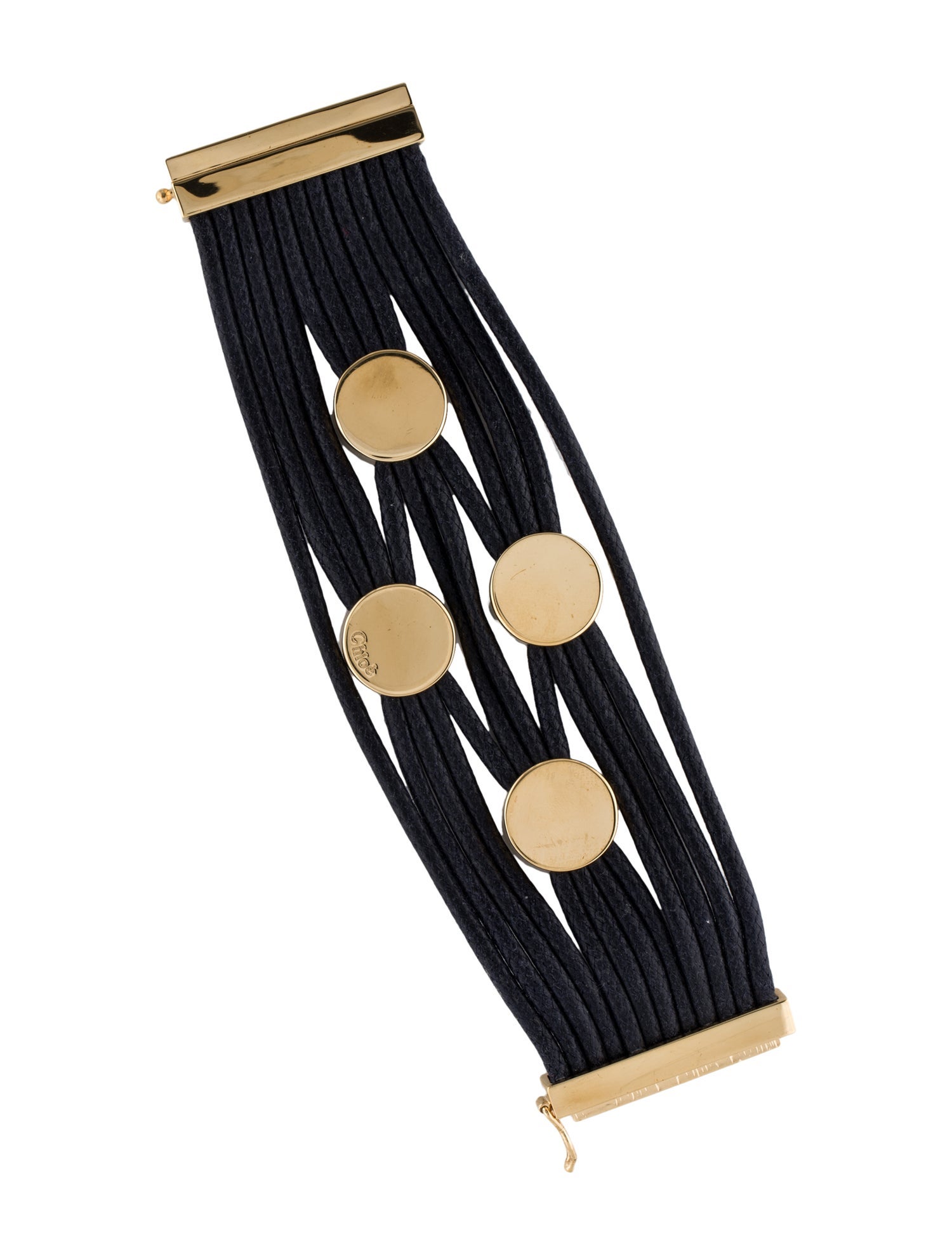 Chloé Leather Multistrand Bracelet
