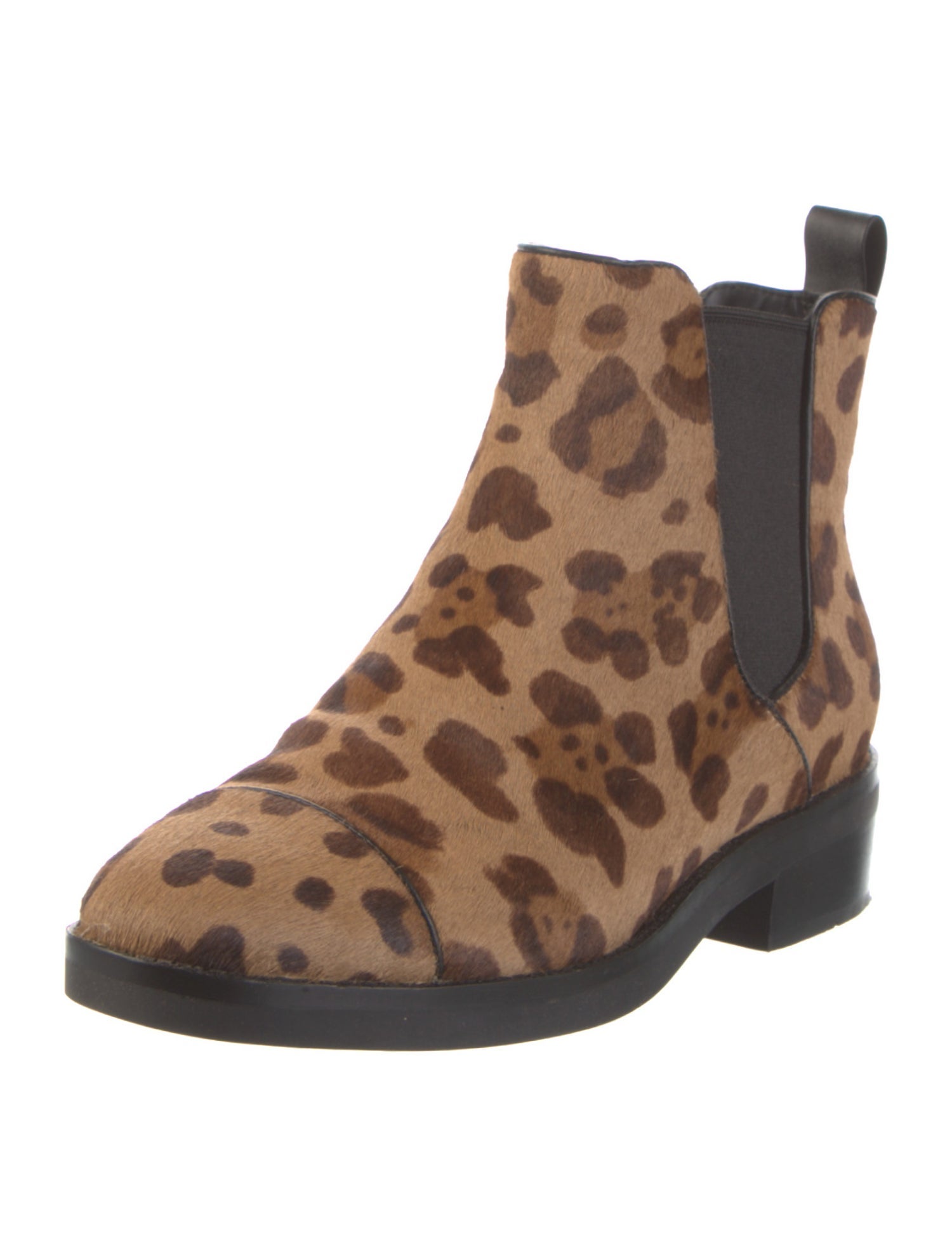 Cole Haan Ponyhair Animal Print Chelsea Boots
