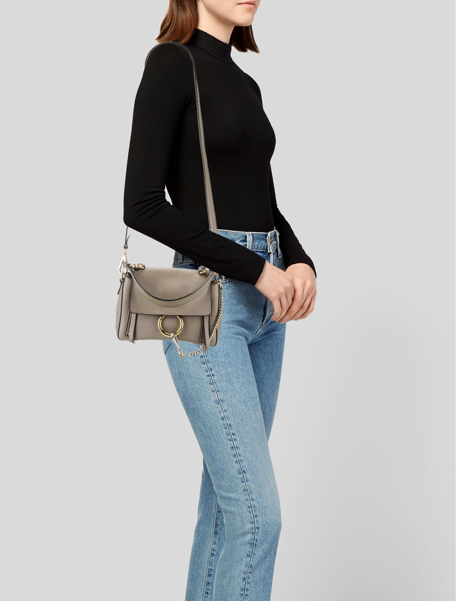 Chloé Leather Faye Day Small