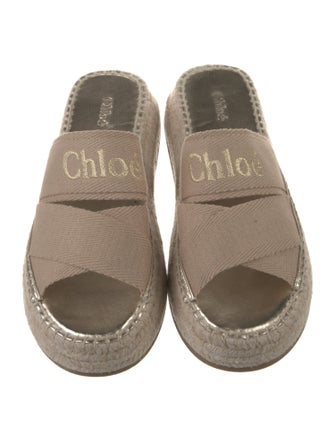 Chloé Canvas Espadrilles