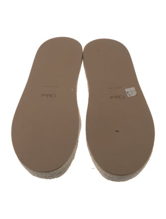 Chloé Canvas Espadrilles