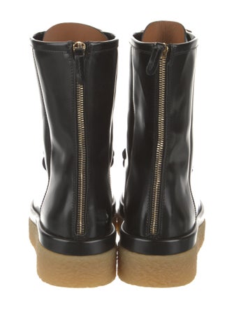Chloé Patent Leather Combat Boots