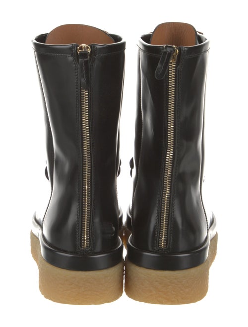 Chloé Patent Leather Combat Boots