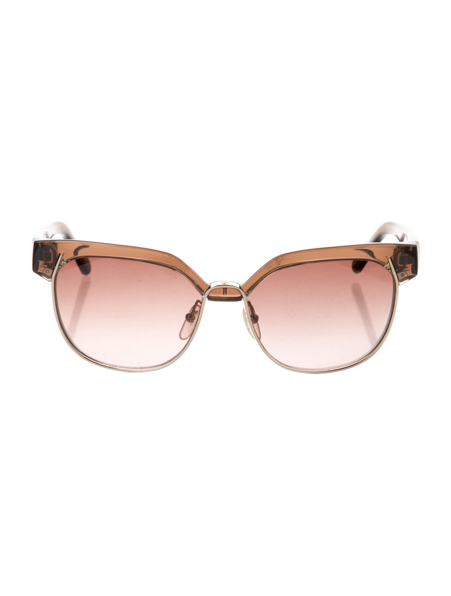 Chloé Square Gradient Sunglasses