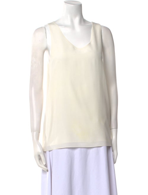 Chloé Silk V-Neck Blouse