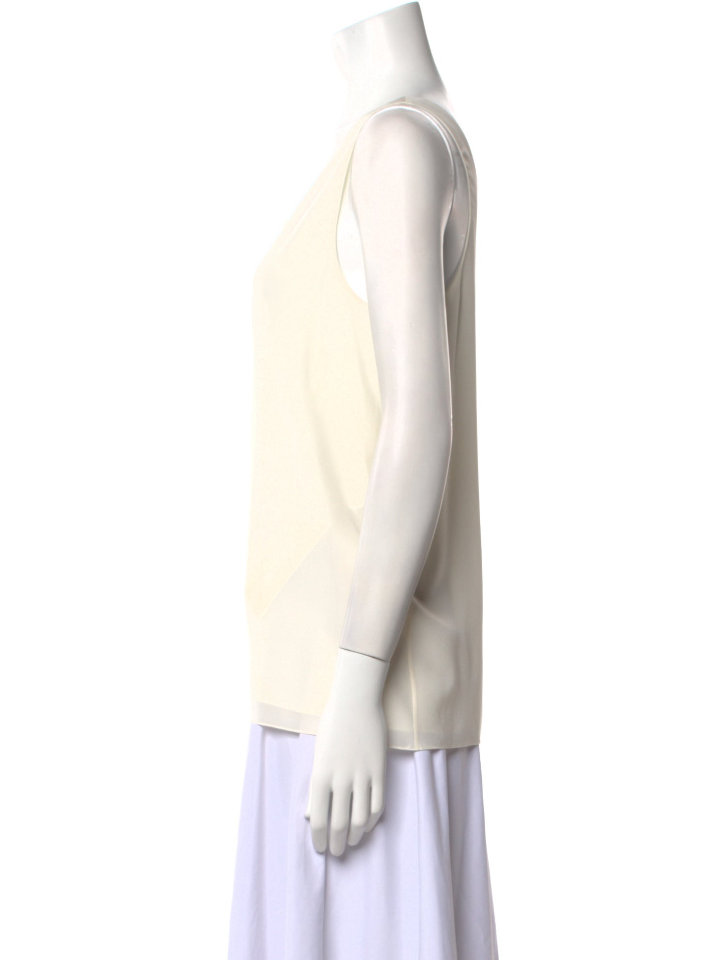 Chloé Silk V-Neck Blouse