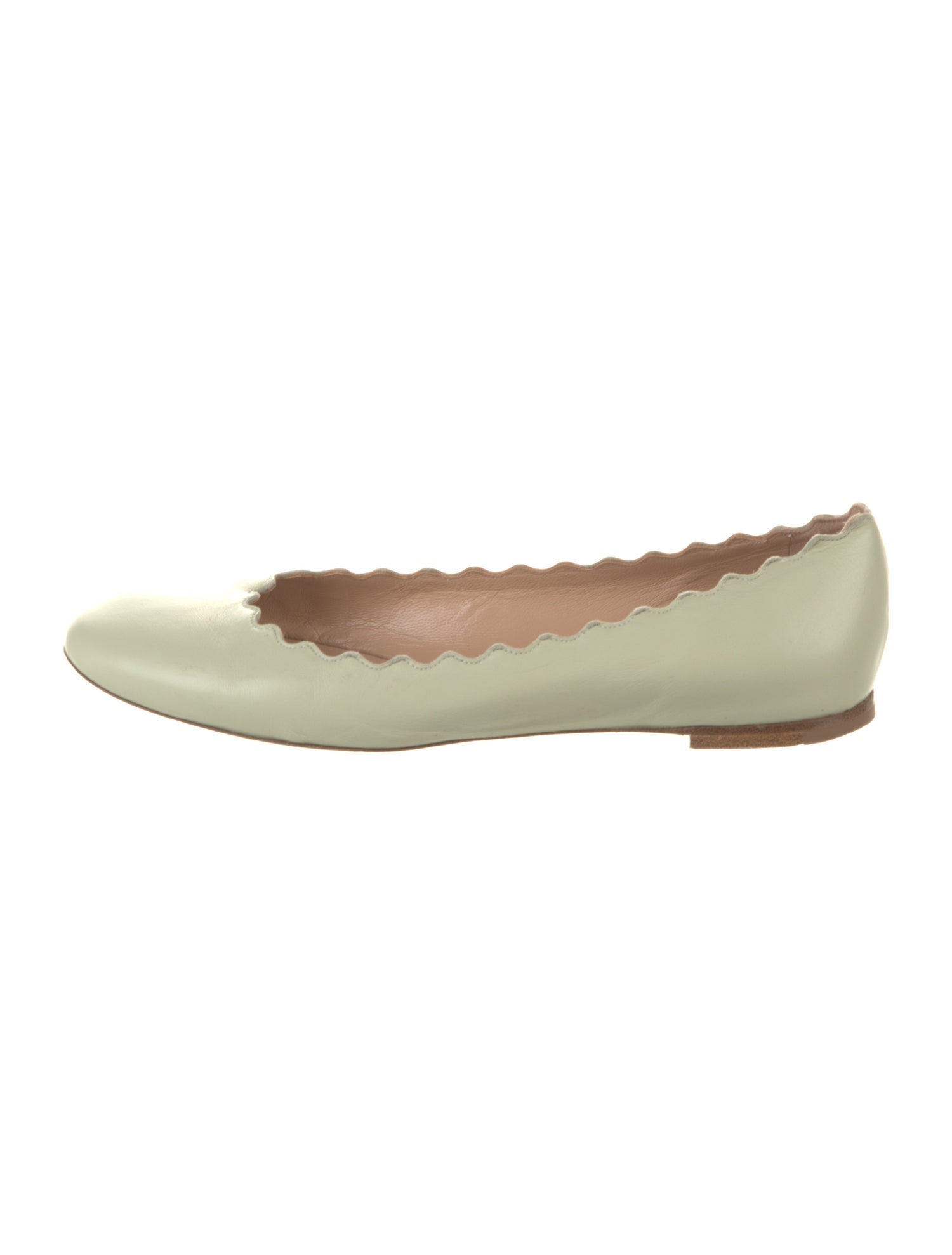 Chloé Lauren Ballerina Leather Ballet Flats