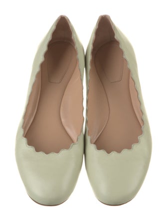 Chloé Lauren Ballerina Leather Ballet Flats