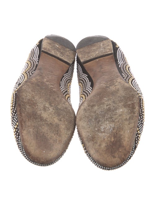 Chloé Suede Printed Flats