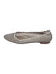 Chloé Leather Lasercut Accents Ballet Flats
