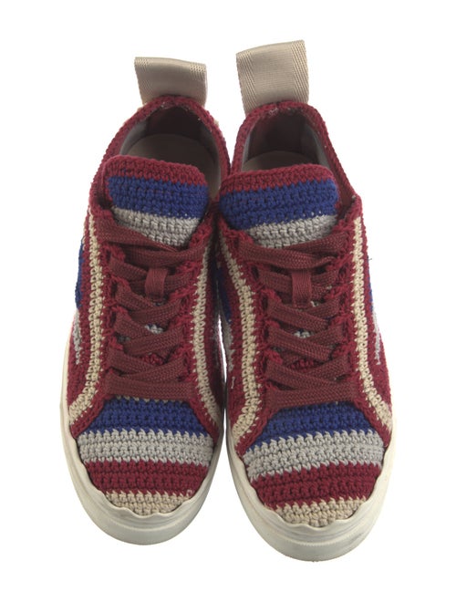 Chloé Striped Sneakers