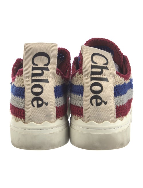 Chloé Striped Sneakers
