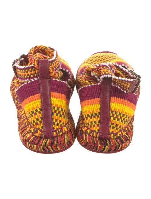 Chloé Printed Braided Accents Espadrilles