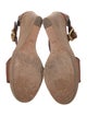 Chloé Leather T-Strap Sandals