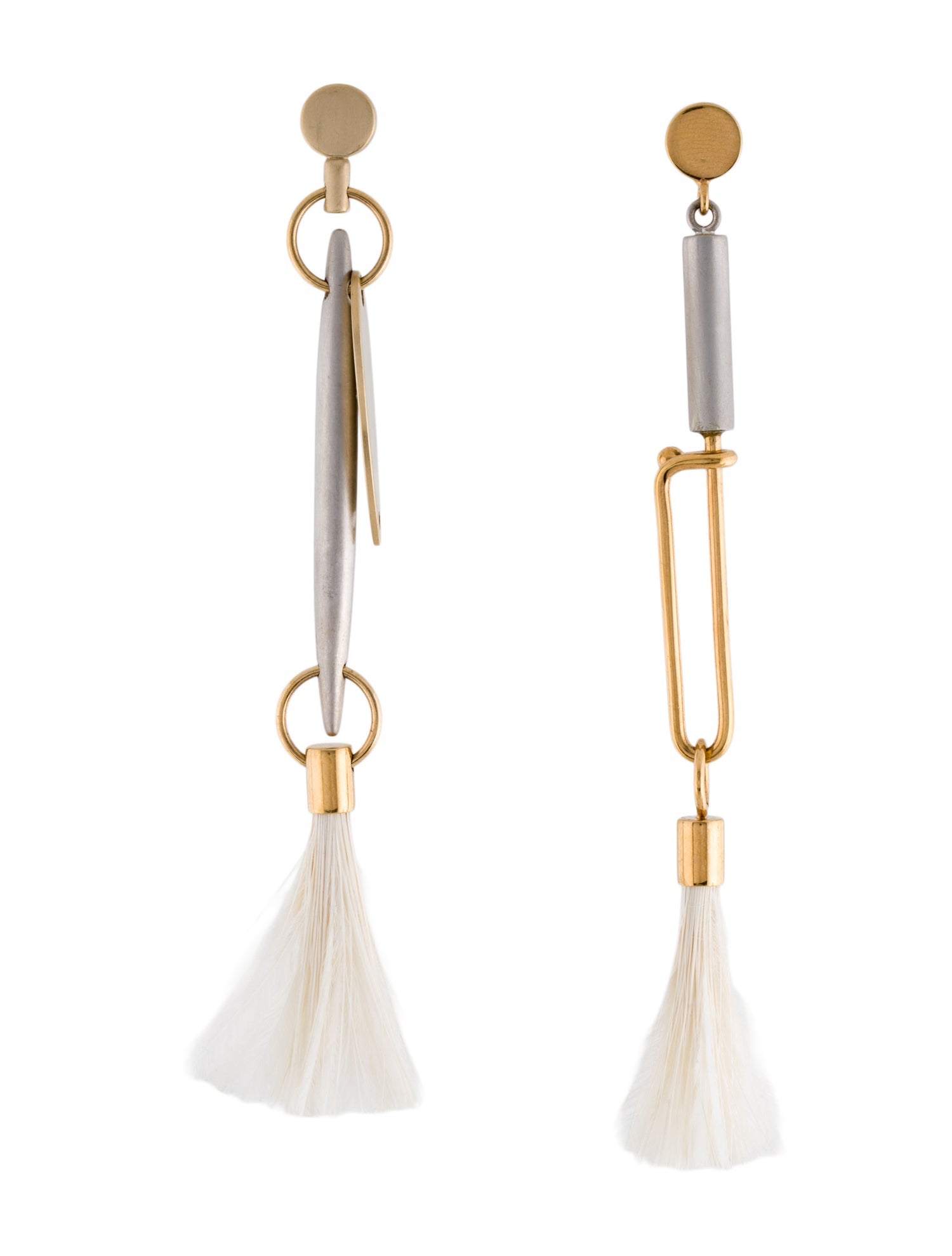 Chloé Feather Harlow Drop Earrings