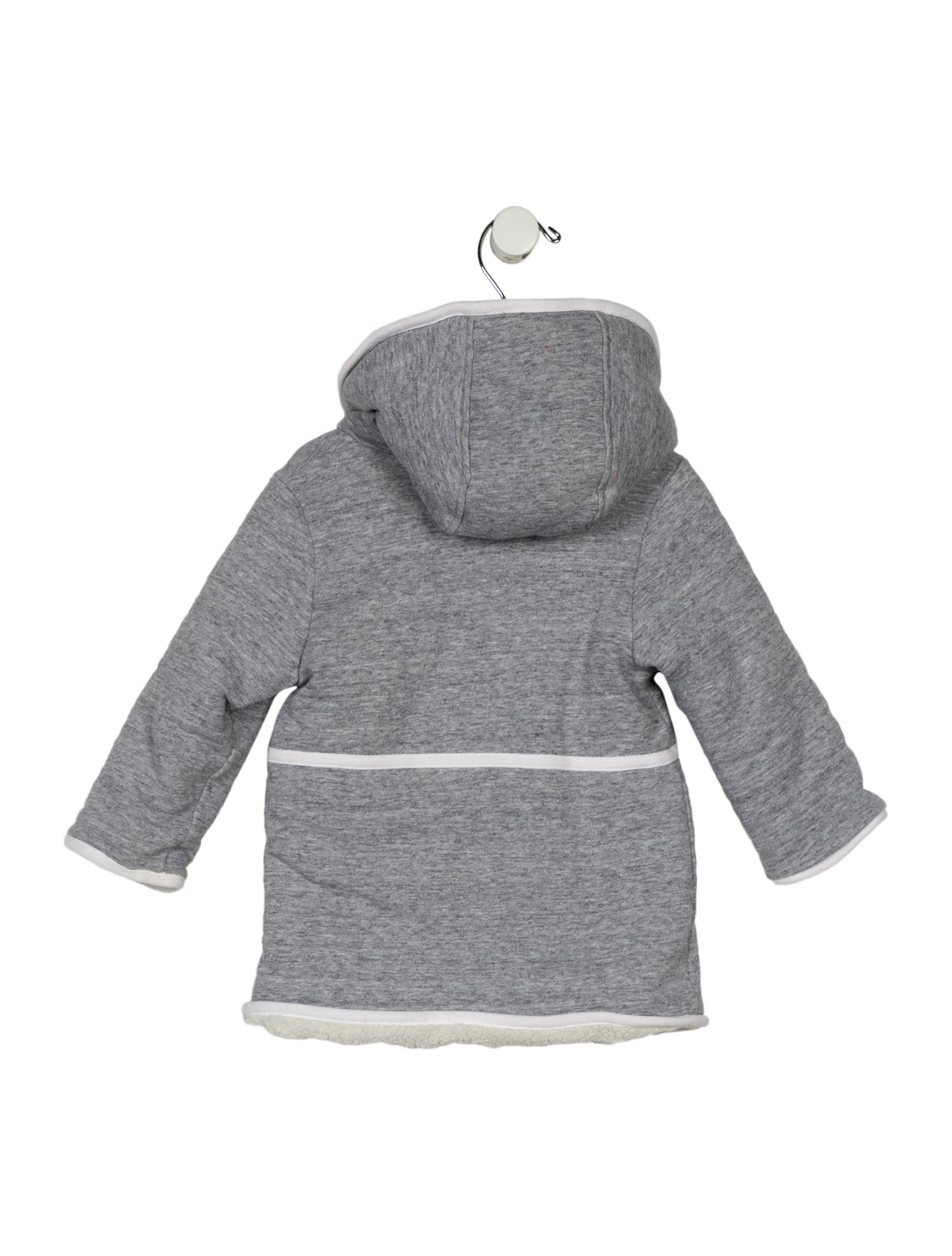 Chloé Girls' Faux Fur Trimmed Hooded Jacket