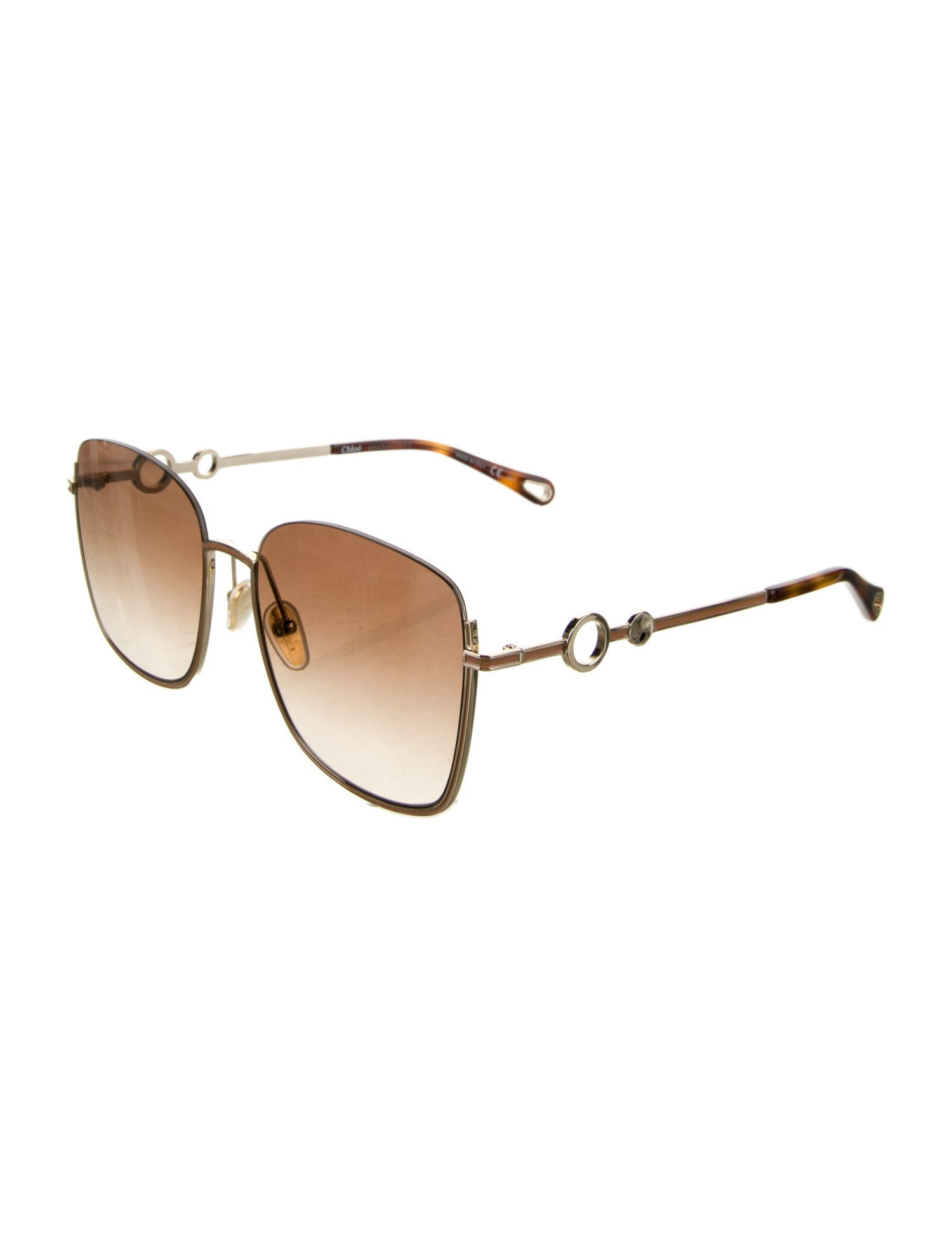 Chloé Oversize Gradient Sunglasses