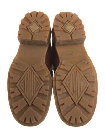 Chloé Leather Tweed Pattern Sock Boots