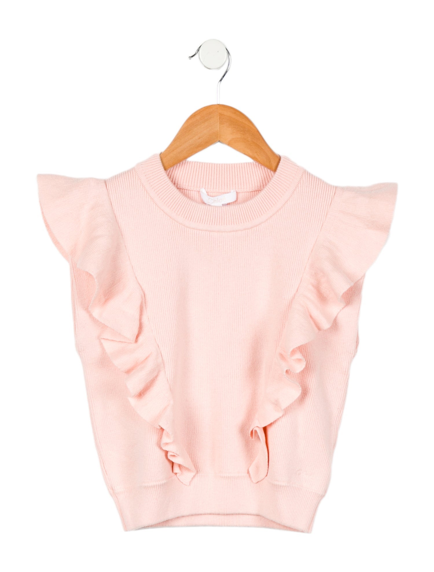 Chloé Chloé Girls Cotton Sweater w/ Tags