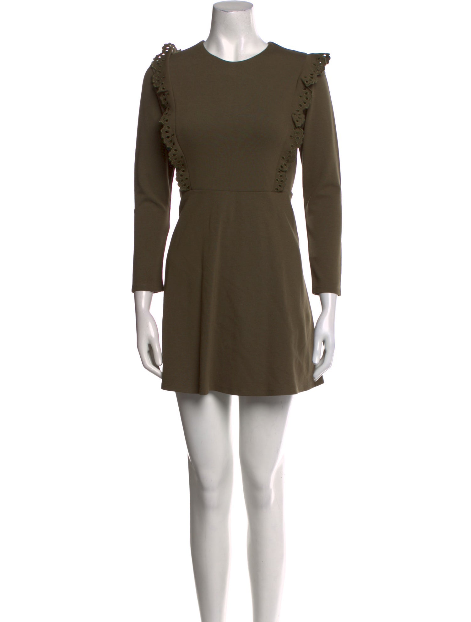 Chloé Crew Neck Mini Dress
