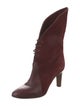 Chloé Suede Lace-Up Boots
