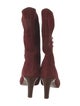 Chloé Suede Lace-Up Boots