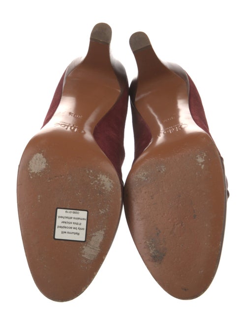 Chloé Suede Lace-Up Boots