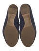 Chloé Suede Scalloped Accent Ballet Flats