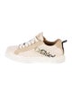 Chloé Canvas Graphic Print Sneakers