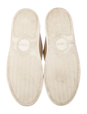 Chloé Canvas Graphic Print Sneakers