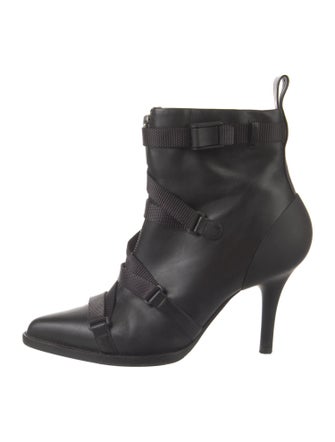 Chloé Leather Combat Boots