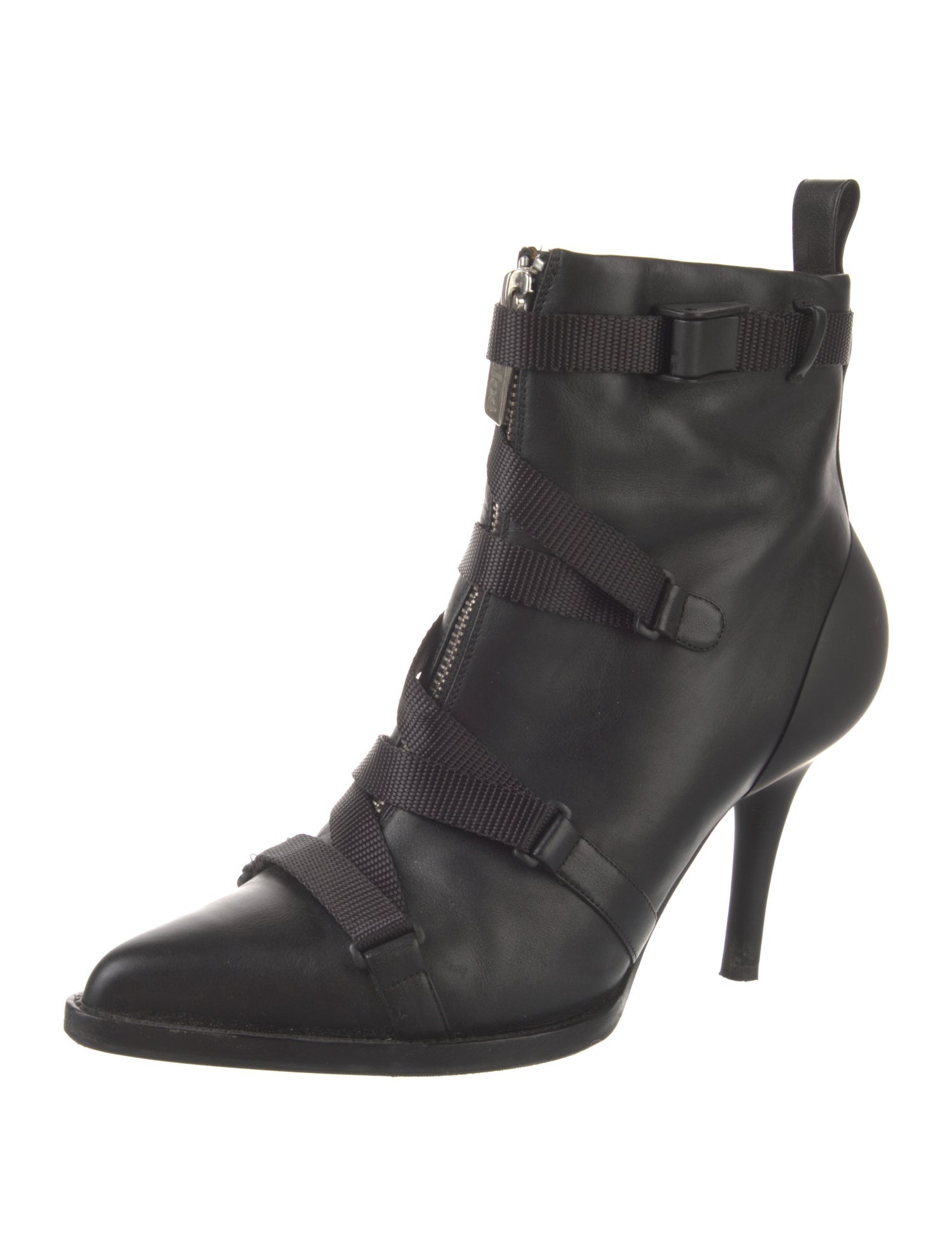 Chloé Leather Combat Boots