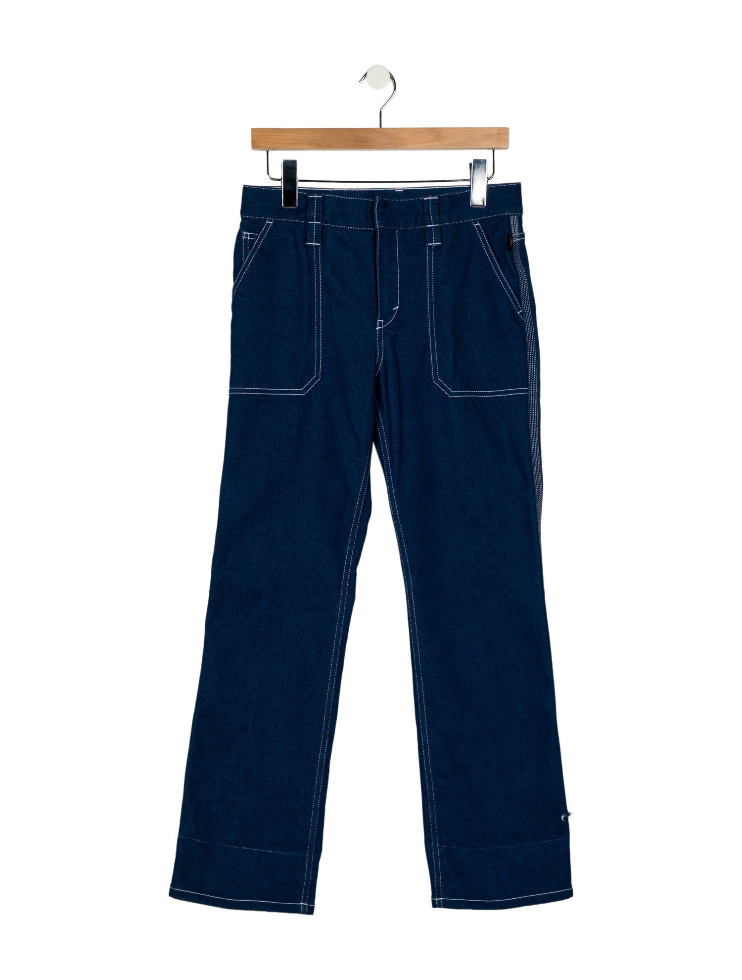 Chloé High-Rise Straight Leg Jeans