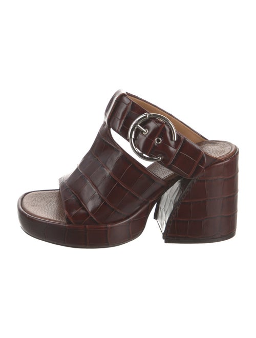 Chloé Leather Slides