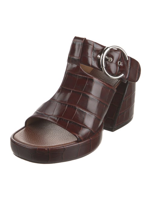 Chloé Leather Slides