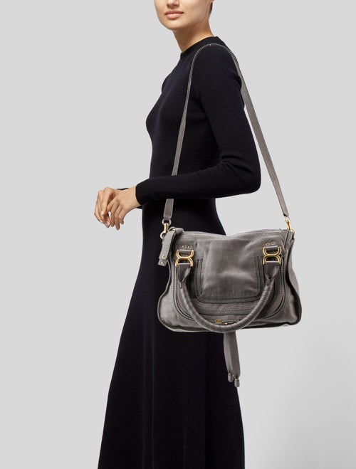 Chloé Leather Marcie Large