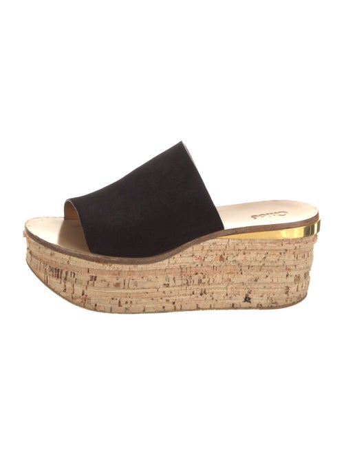 Chloé Suede Slides