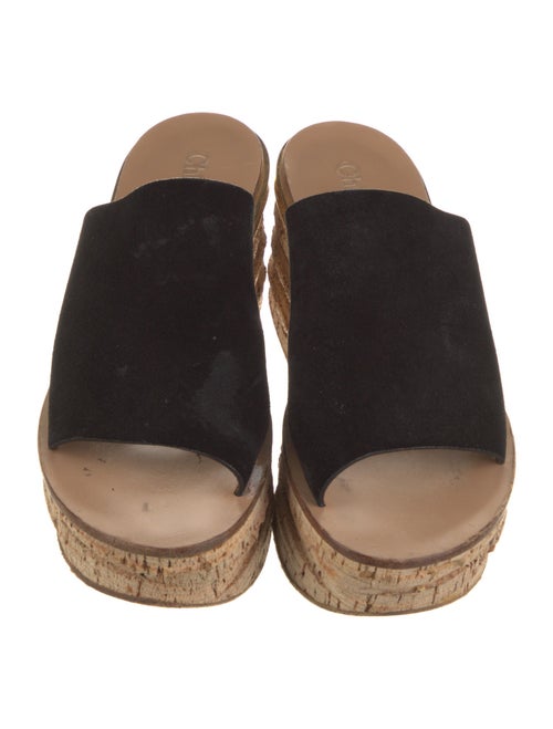 Chloé Suede Slides
