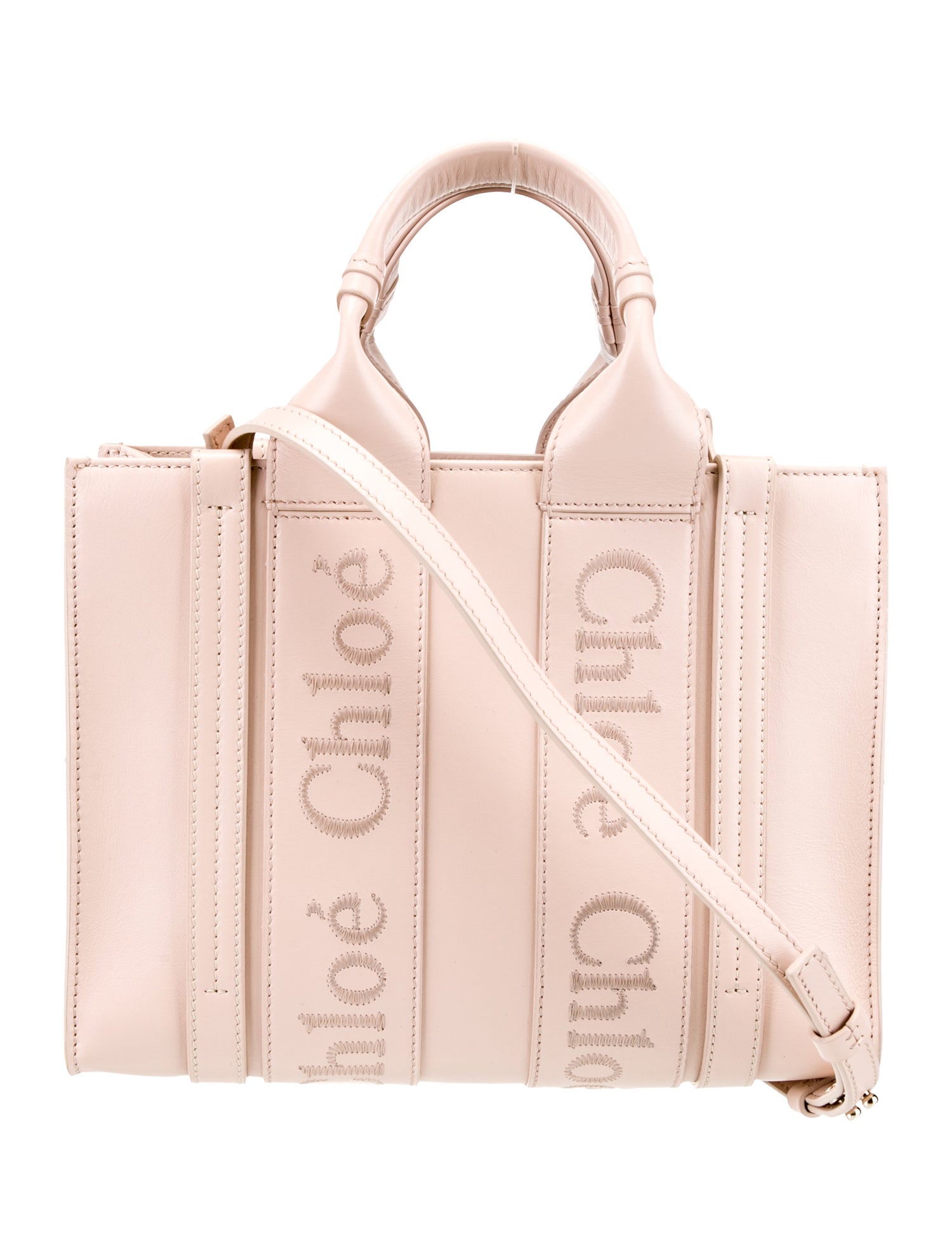 Chloé Leather Woody Small