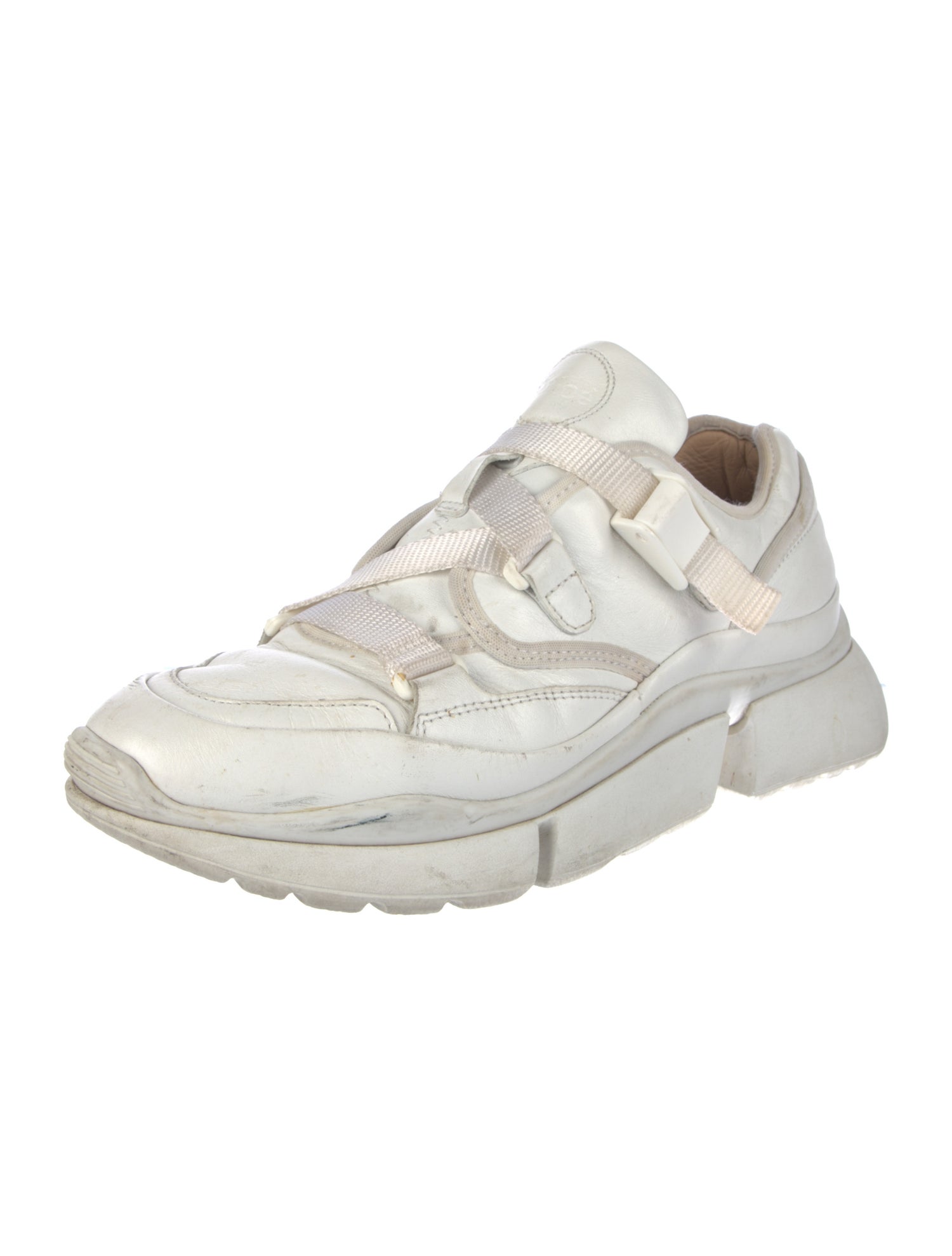 Chloé Leather Chunky Sneakers