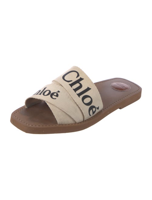 Chloé Canvas Printed Slides