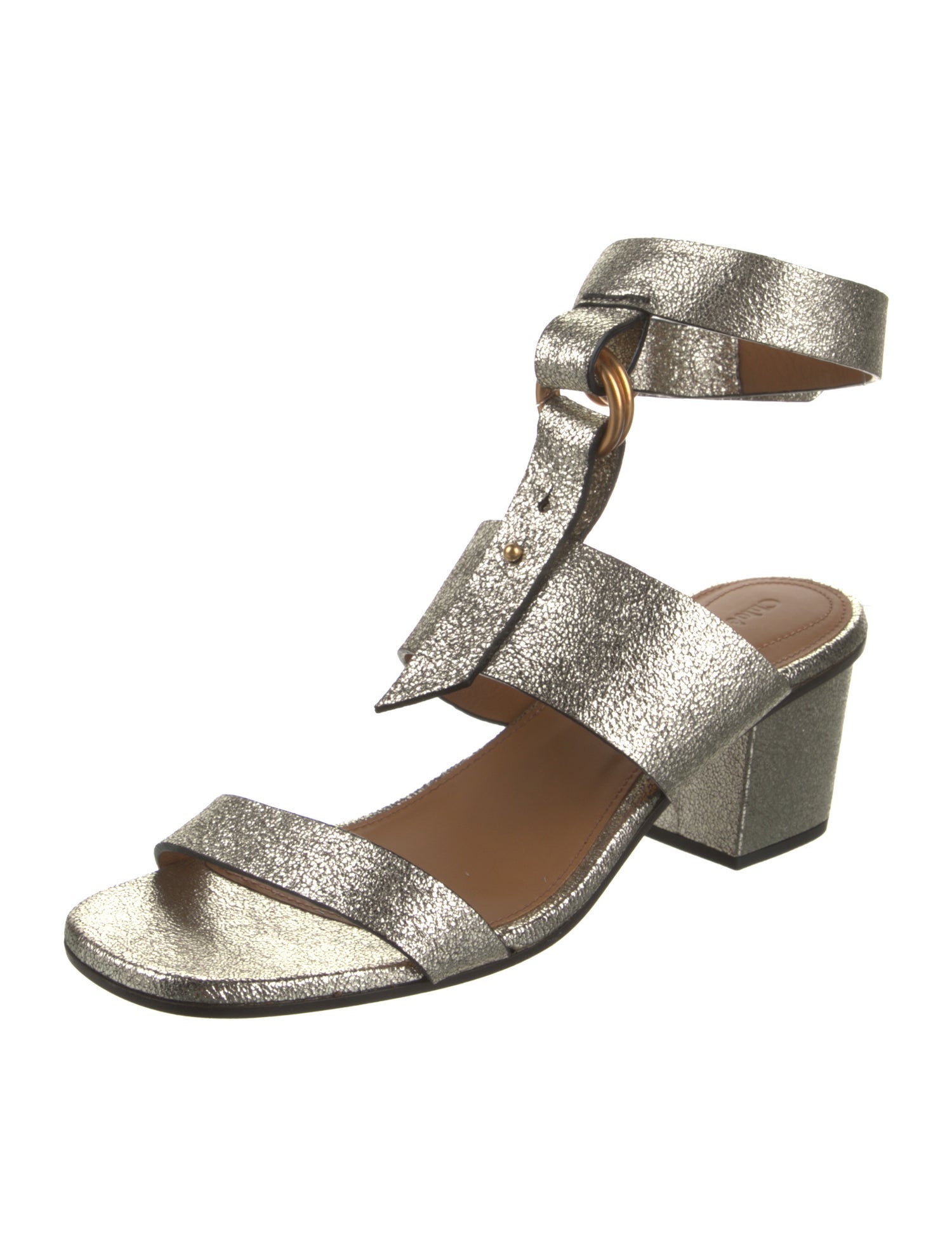 Chloé Leather Gladiator Sandals