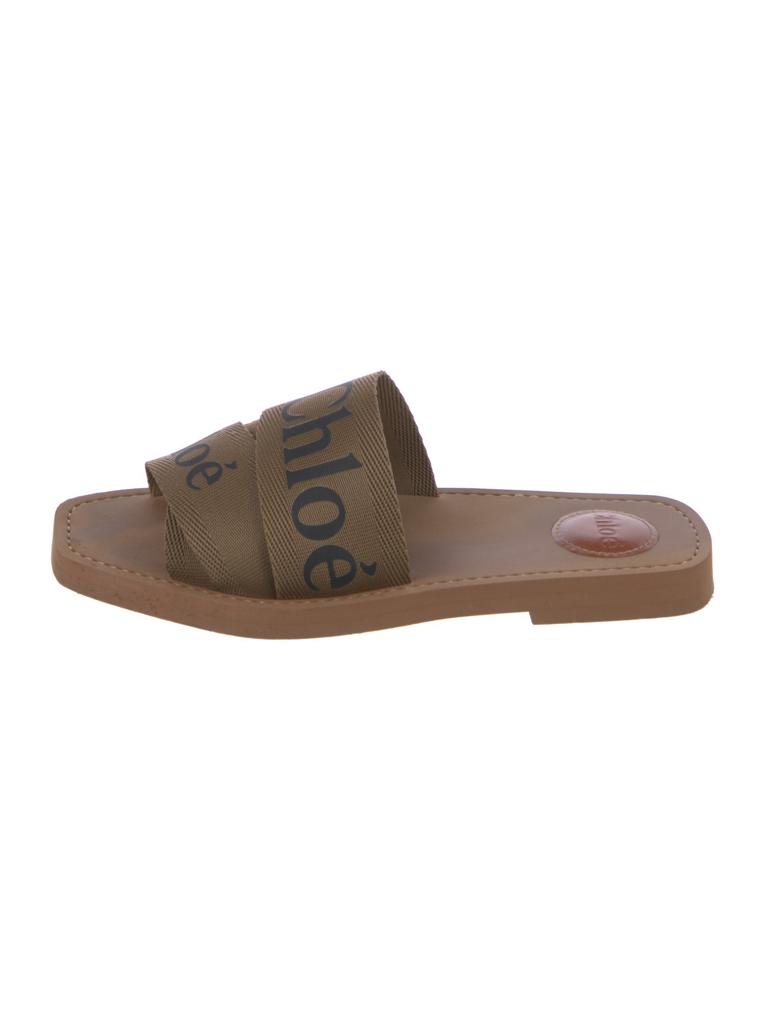 Chloé Canvas Printed Slides