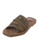 Chloé Canvas Printed Slides