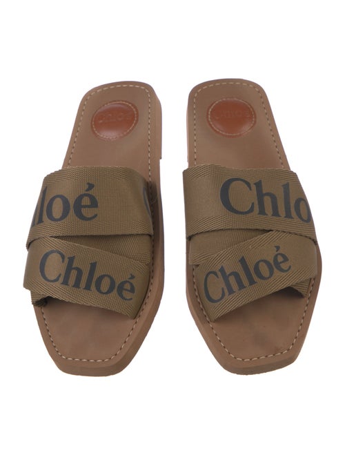 Chloé Canvas Printed Slides