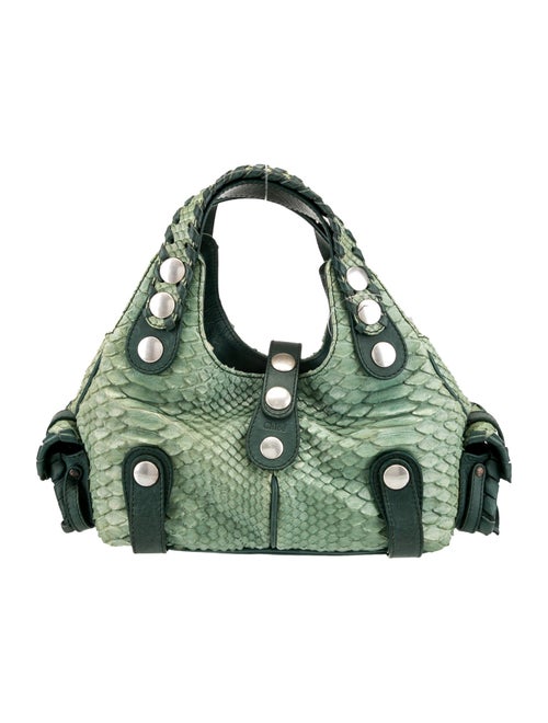 Chloé Python Top Handle Bag