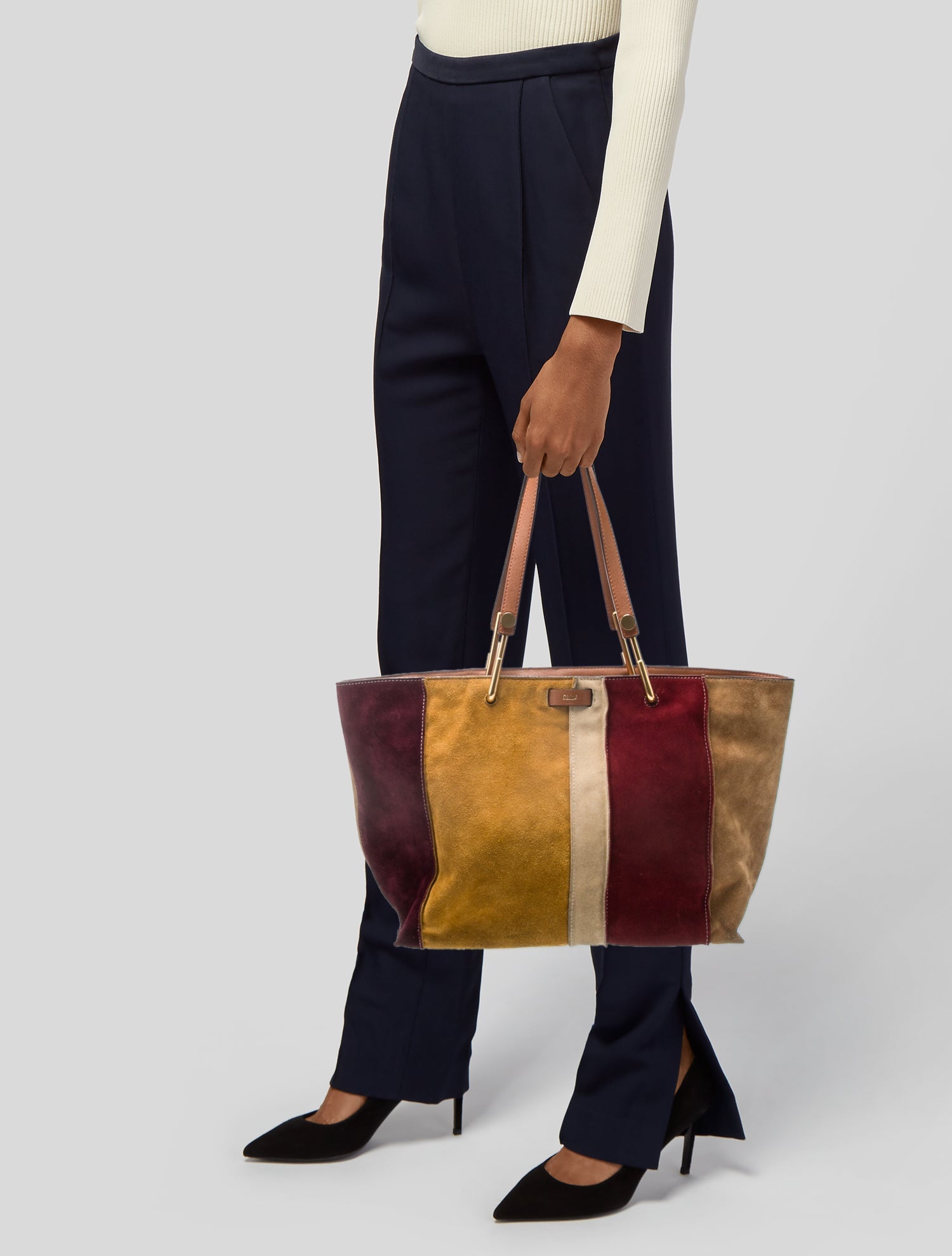 Chloé Suede Tote