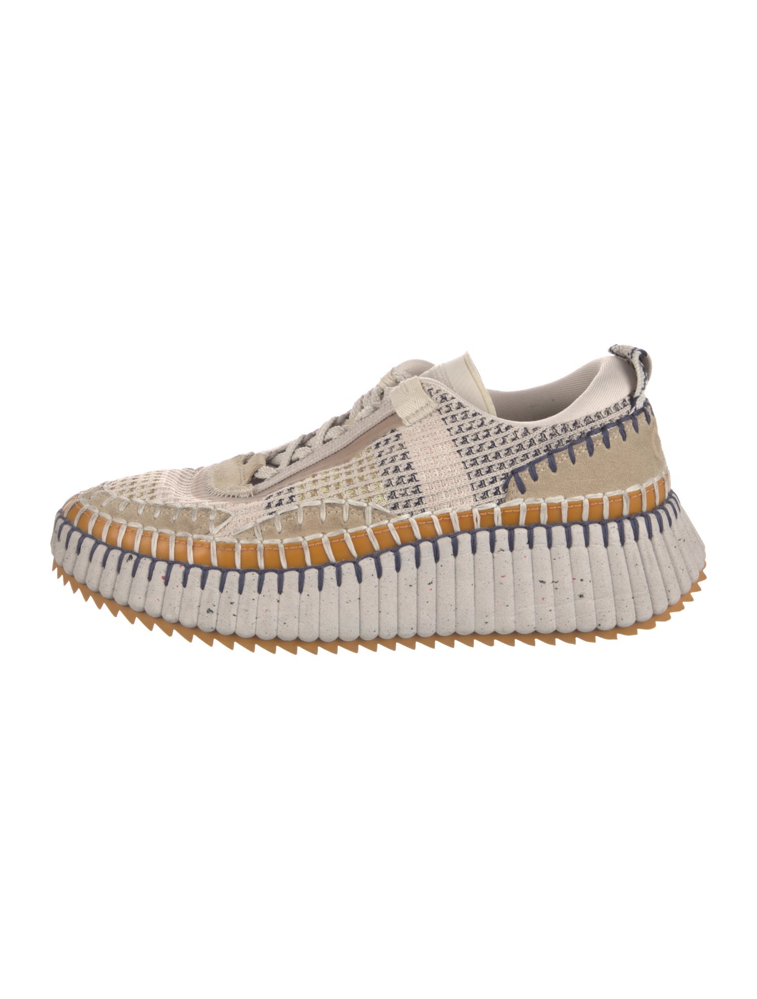 Chloé Printed Espadrille Sneakers