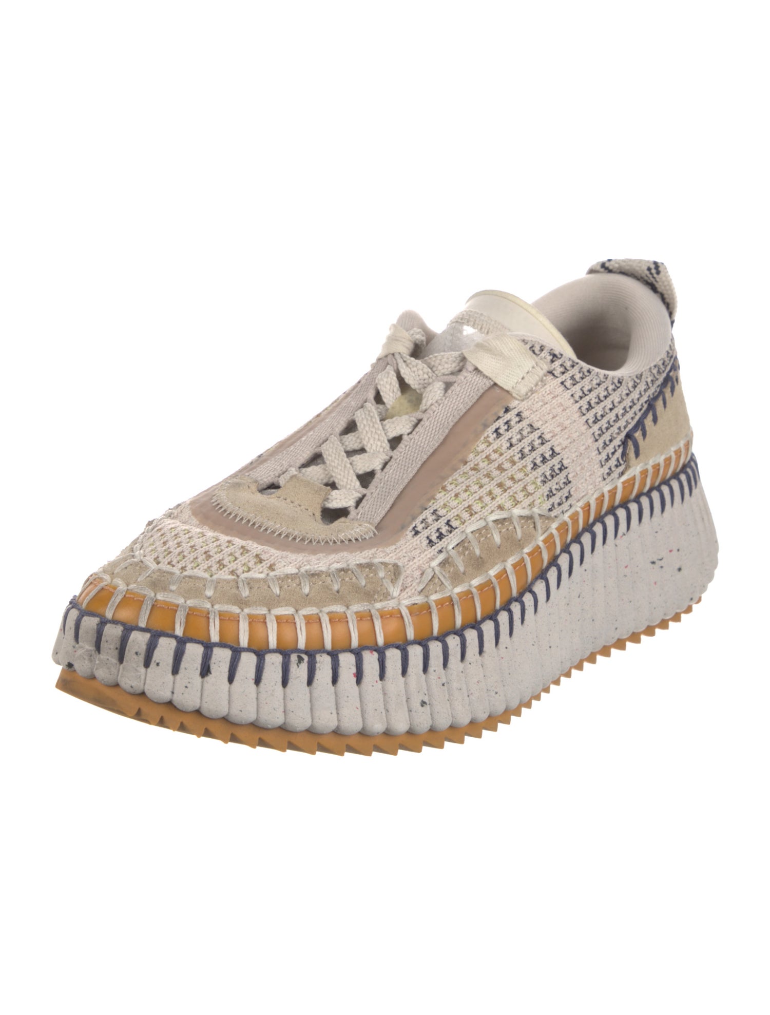 Chloé Printed Espadrille Sneakers