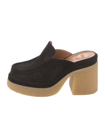 Chloé Suede Mules